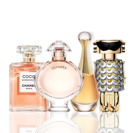 Pachetto 4 Profumi - Coco Chanel + Olympea + J'Adore + Fame 100ML